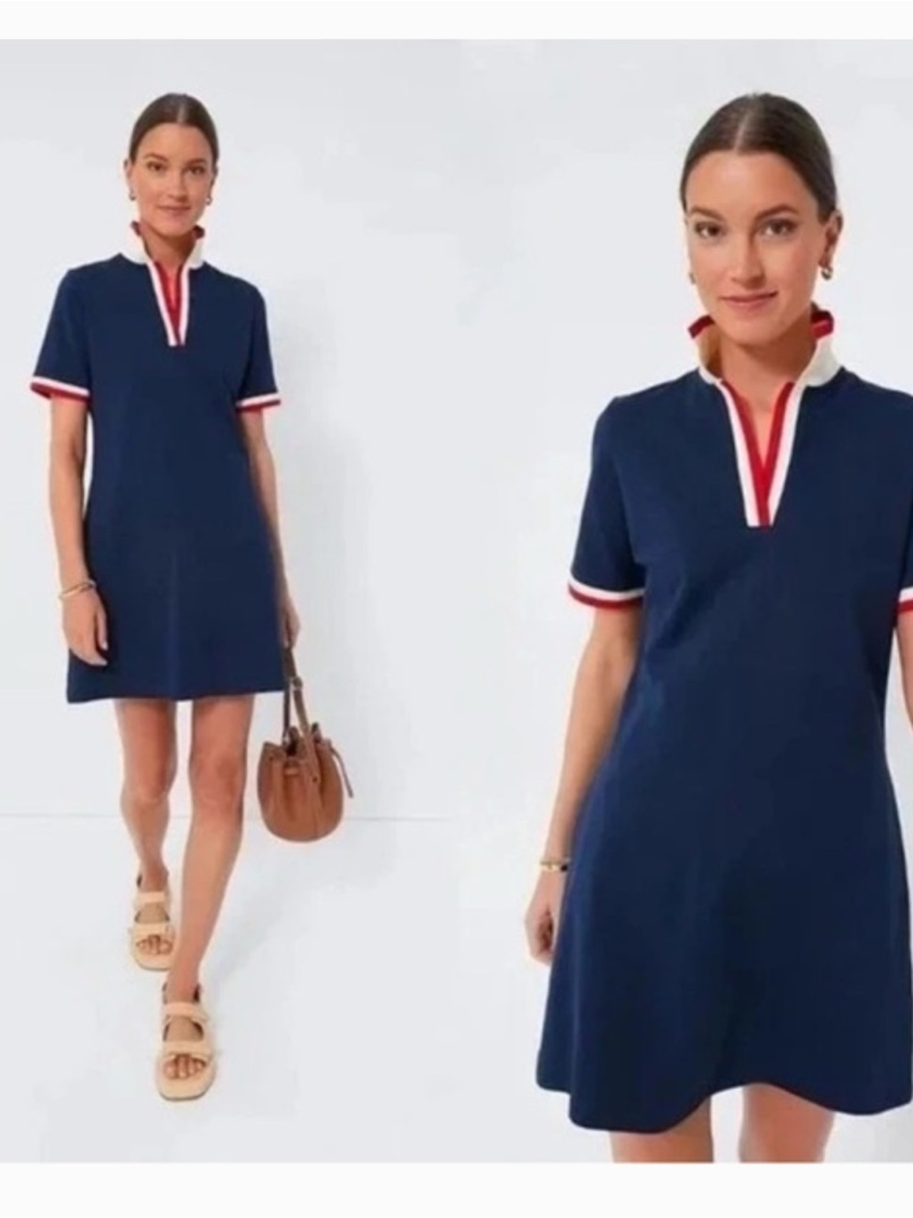 Tuckernuck • Hutton Navy Preppy Polo Mini Dress
VV7